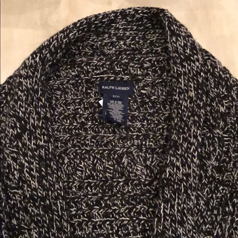 Ralph Lauren cascade open front sweater Small 7